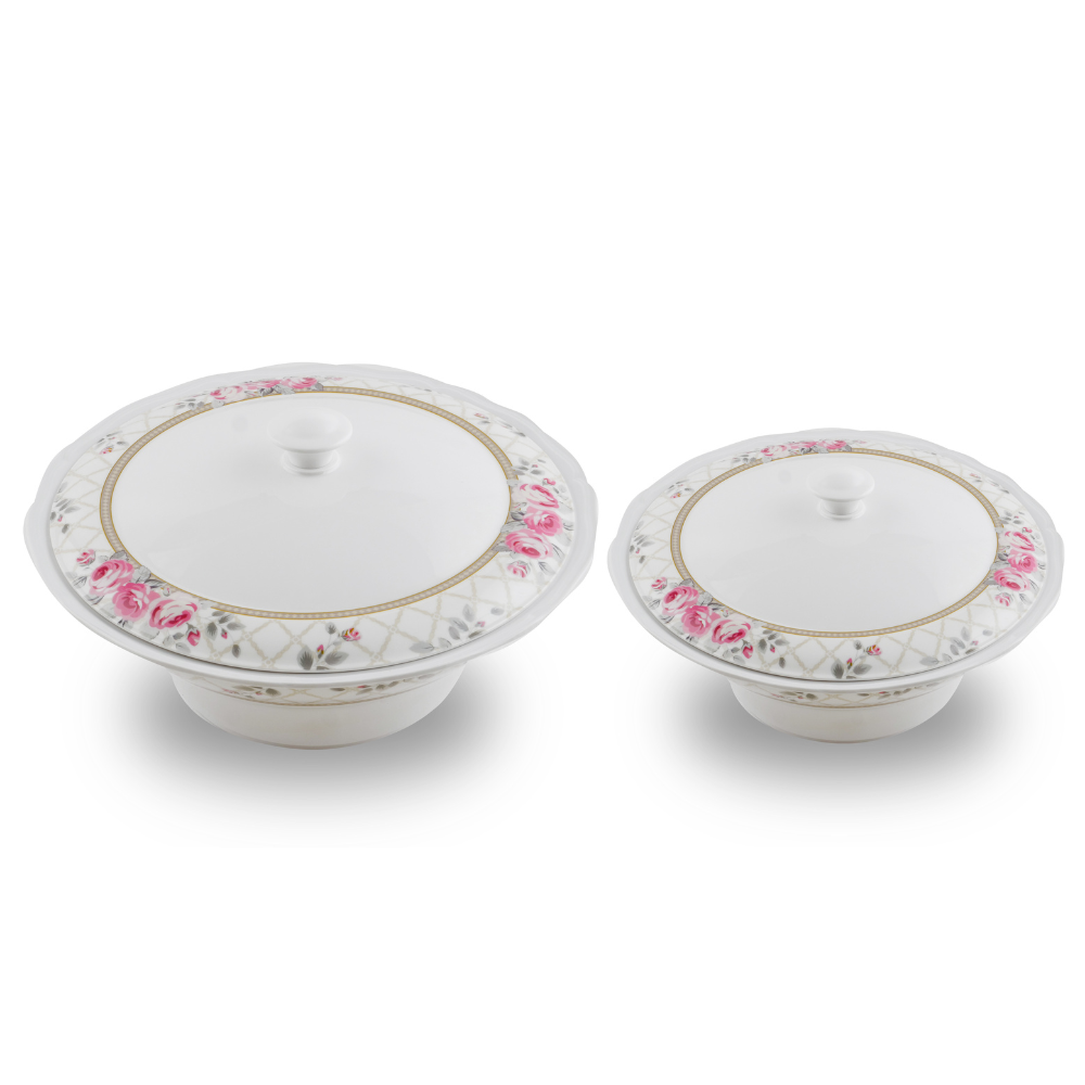 SUPERWARE, Dinner Set - GARDENIA VICTORIAN  Set Of 38 Pcs.