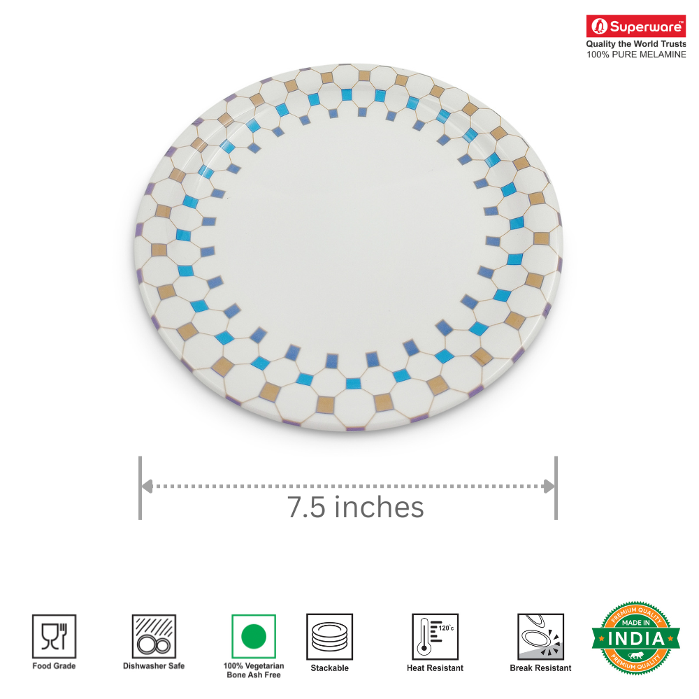 SUPERWARE, Plate Set - ARRIS | 6 Nos.