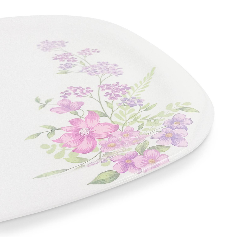 SUPERWARE, Plate Set - LILAC FLOWER | 6 Nos.