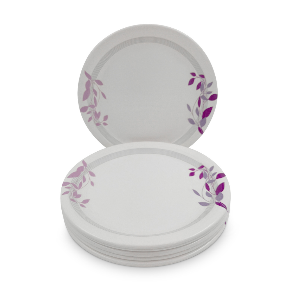 SUPERWARE, Plate Set - PURPLE PETAL | 6 Nos.