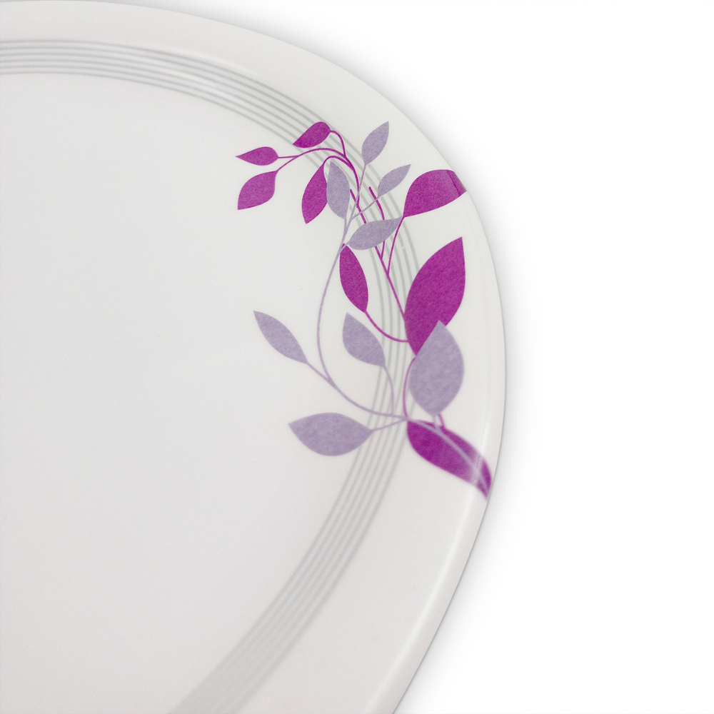 SUPERWARE, Plate Set - PURPLE PETAL | 6 Nos.