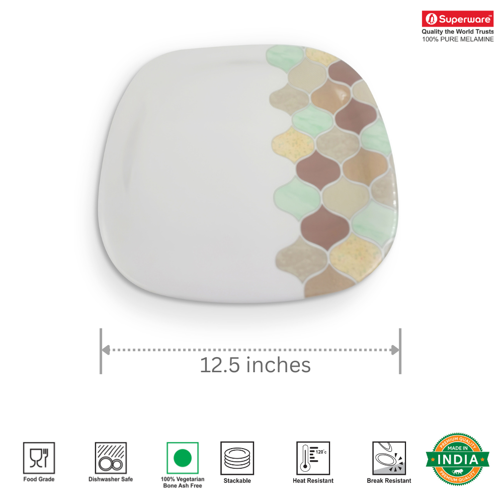 SUPERWARE, Plate Set - TEXTURE | 6 Nos.