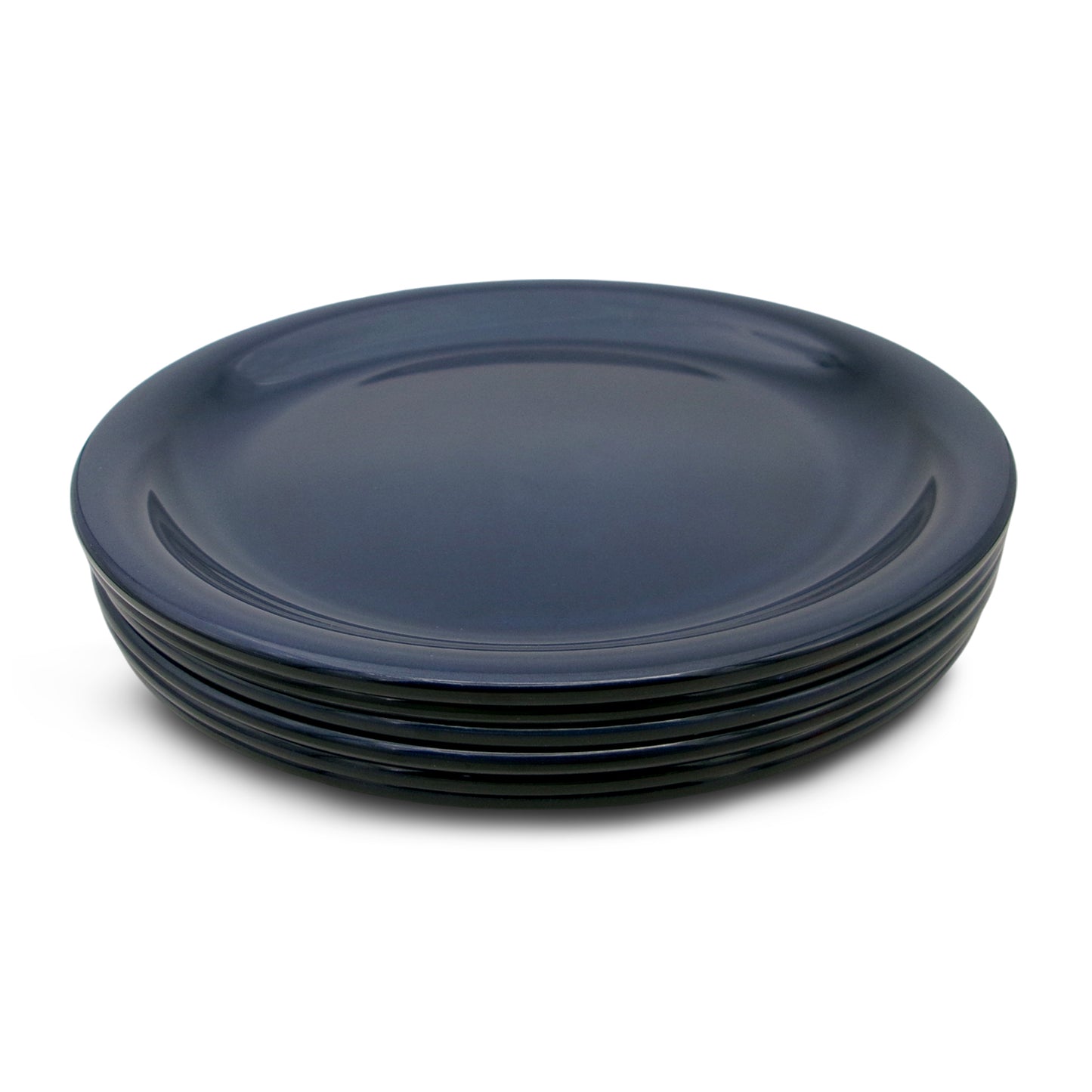 SUPERWARE | Pure Melamine | Buffet Plate Set – Sapphire (12.5”) | 6 Nos. | Stain Free, Glazed Finish