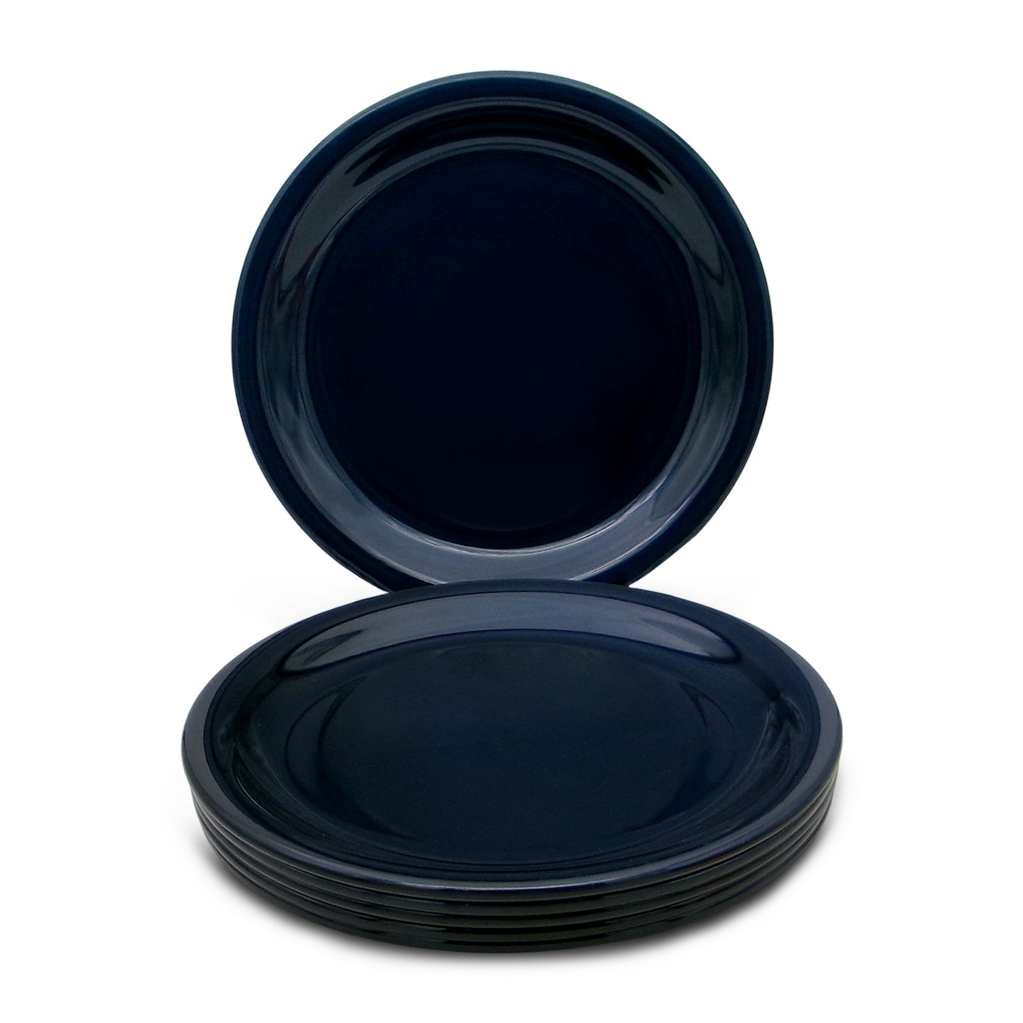 SUPERWARE | Pure Melamine | Buffet Plate Set – Sapphire (12.5”) | 6 Nos. | Stain Free, Glazed Finish