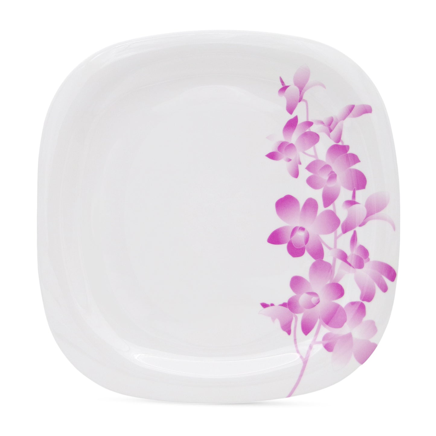 SUPERWARE | Pure Melamine | Buffet Plate Set – Purple Lilac (12.5”) | 6 Nos. | Stain Free, Glazed Finish