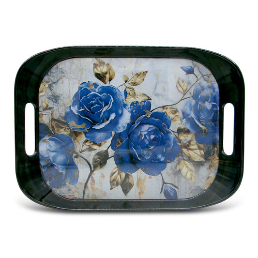 SUPERWARE | Pure Melamine | Rando Tray Set - Naptune Rose | Set Of 3 Pcs.| Stain Free, Glazed Finish