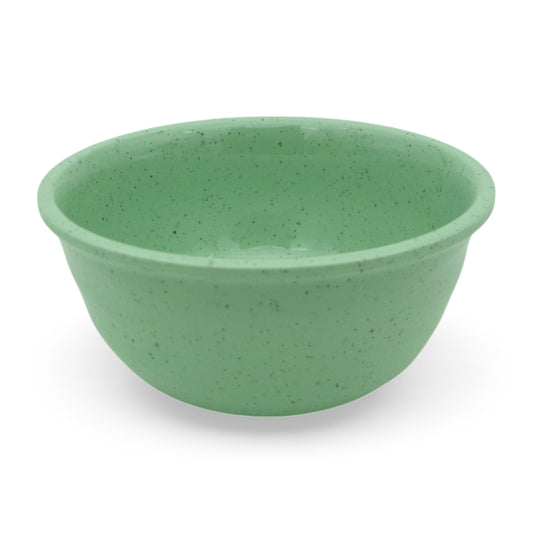 SUPERWARE | Pure Melamine | Round Katori Set - Green Sand (3.5") | 6 Nos. | Stain Free, Glazed Finish