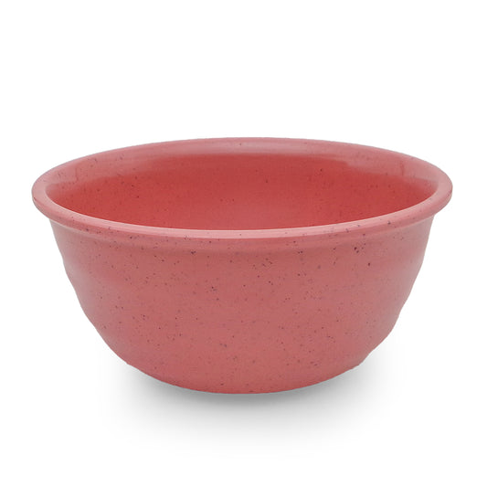 SUPERWARE | Pure Melamine | Round Soup Bowl Set - Pink Sand (4.5") | 6 Nos. | Stain Free, Glazed Finish
