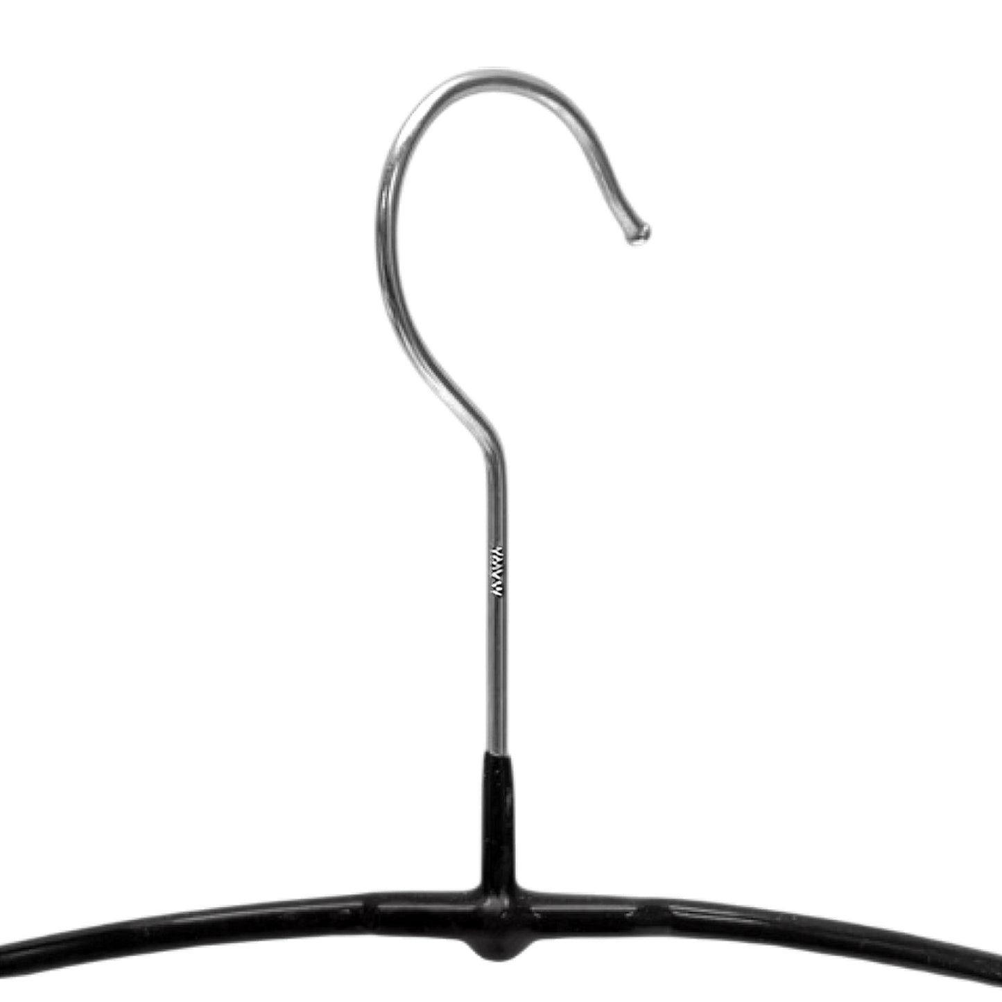 MAWA | Made in Germany | Metal Hanger Set | Top Hanger | Economic light 40/PT | Non-Slip Coating | 360° Rotatable Swivel Hook | Space Saver | 20 Pieces