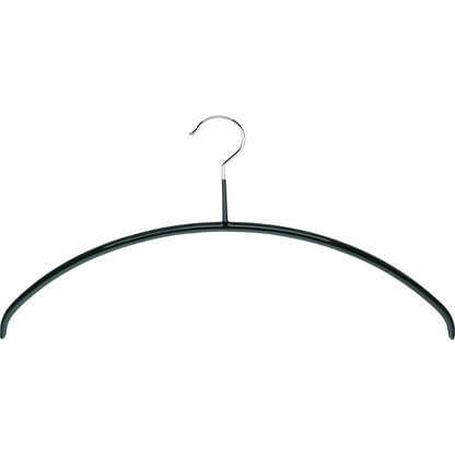 MAWA | Made in Germany | Metal Hanger Set | Top Hanger | Economic 40/P | Non-Slip Coating | 360° Rotatable Swivel Hook | Space Saver | 10 Pieces