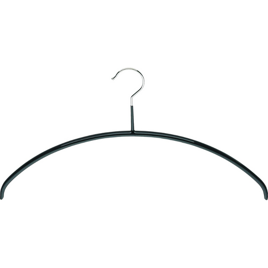 MAWA | Made in Germany | Metal Hanger Set | Top Hanger | Economic 40/P | Non-Slip Coating | 360° Rotatable Swivel Hook | Space Saver | 10 Pieces
