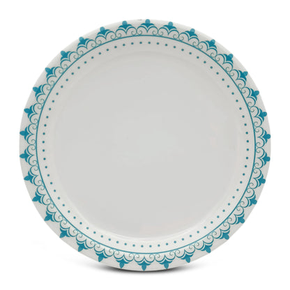 SUPERWARE | Pure Melamine | Dinner Set - IVAN | Set Of 24 Pcs. | Stain Free, Glazed Finish