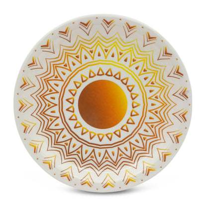 SUPERWARE | Pure Melamine | Dinner Set - The Sun | Set Of 24 Pcs. | Stain Free, Glazed Finish