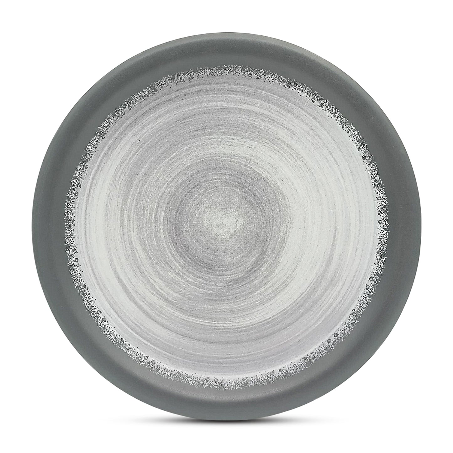 SUPERWARE | Pure Melamine | Dinner Set - Circular Black-Matt | Set Of 26 Pcs. | Stain Free, Glazed Finish