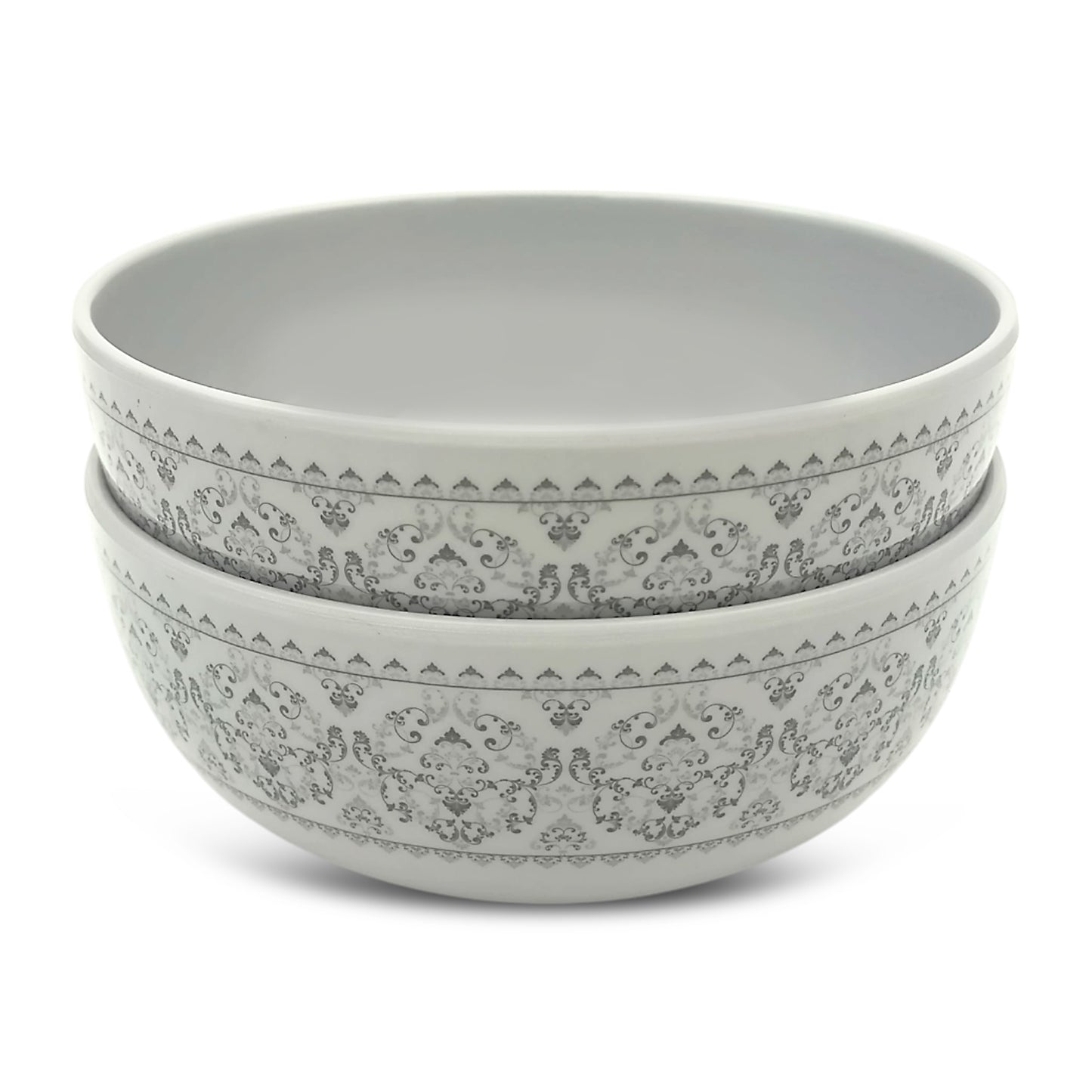 SUPERWARE | Pure Melamine | Dinner Set - Manila Grey Lava | Set Of 26 Pcs. | Stain Free, Glazed Finish