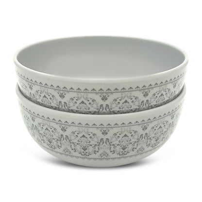 SUPERWARE | Pure Melamine | Dinner Set - Manila Grey Lava | Set Of 26 Pcs. | Stain Free, Glazed Finish