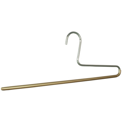 MAWA | Made in Germany | Metal Hanger Set | Trouser Hanger | KHC 35 | Anti-Slip Bar | Space Saver | 10 Pieces