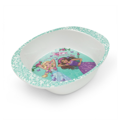 SUPERWARE | Pure Melamine | Kid Set - BARBIE BUTTERFLY | Set Of 5 Pcs.| Stain Free, Glazed Finish