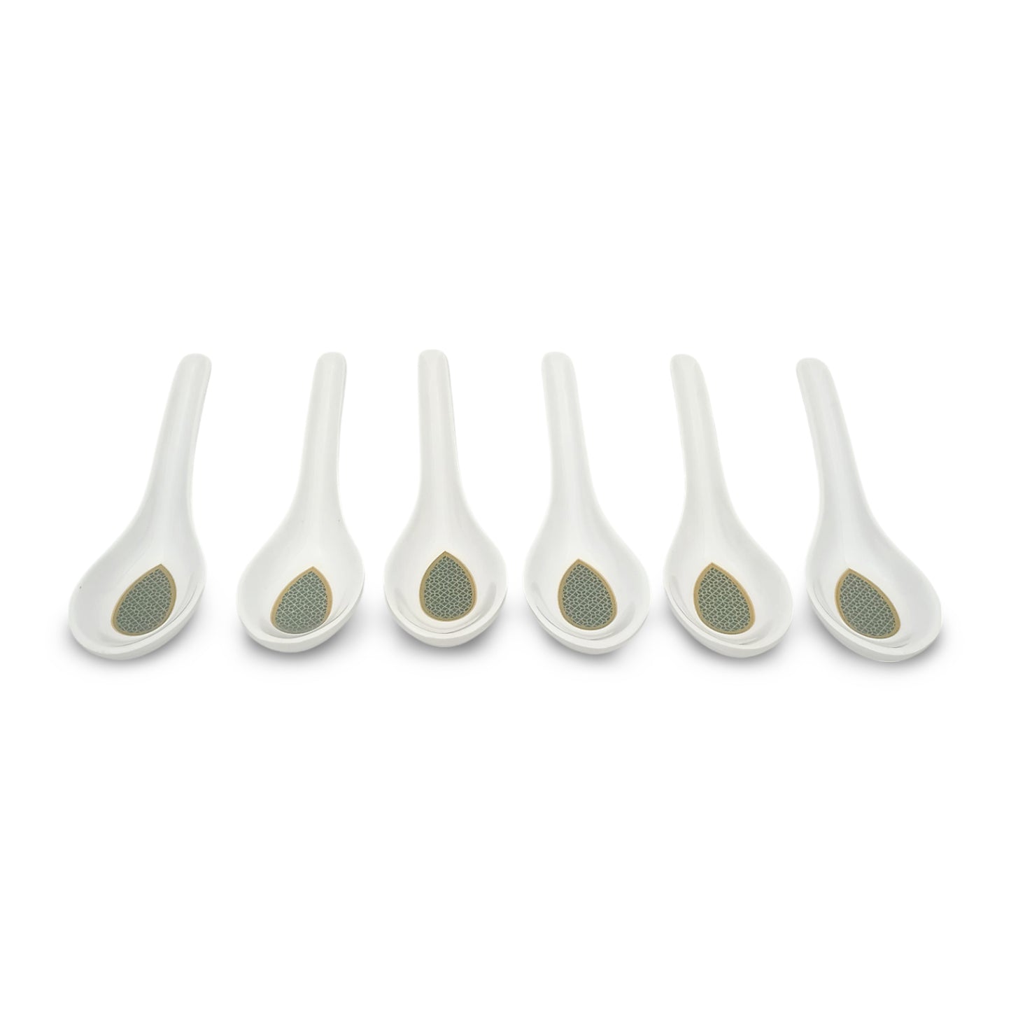 SUPERWARE, Pure Melamine | Dinner Set - Bridal-Green | Set Of 37 Pcs. | Stain Free, Glazed Finish