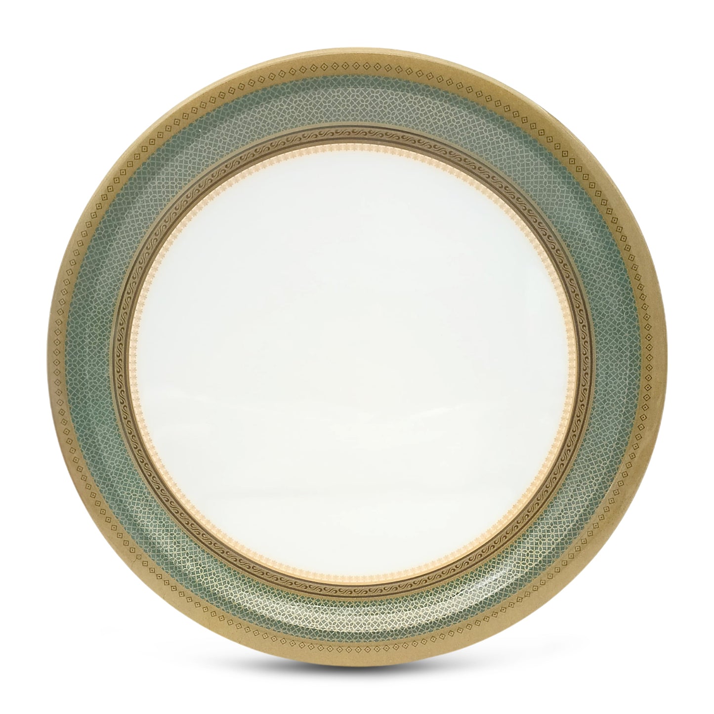 SUPERWARE, Pure Melamine | Dinner Set - Bridal-Green | Set Of 37 Pcs. | Stain Free, Glazed Finish