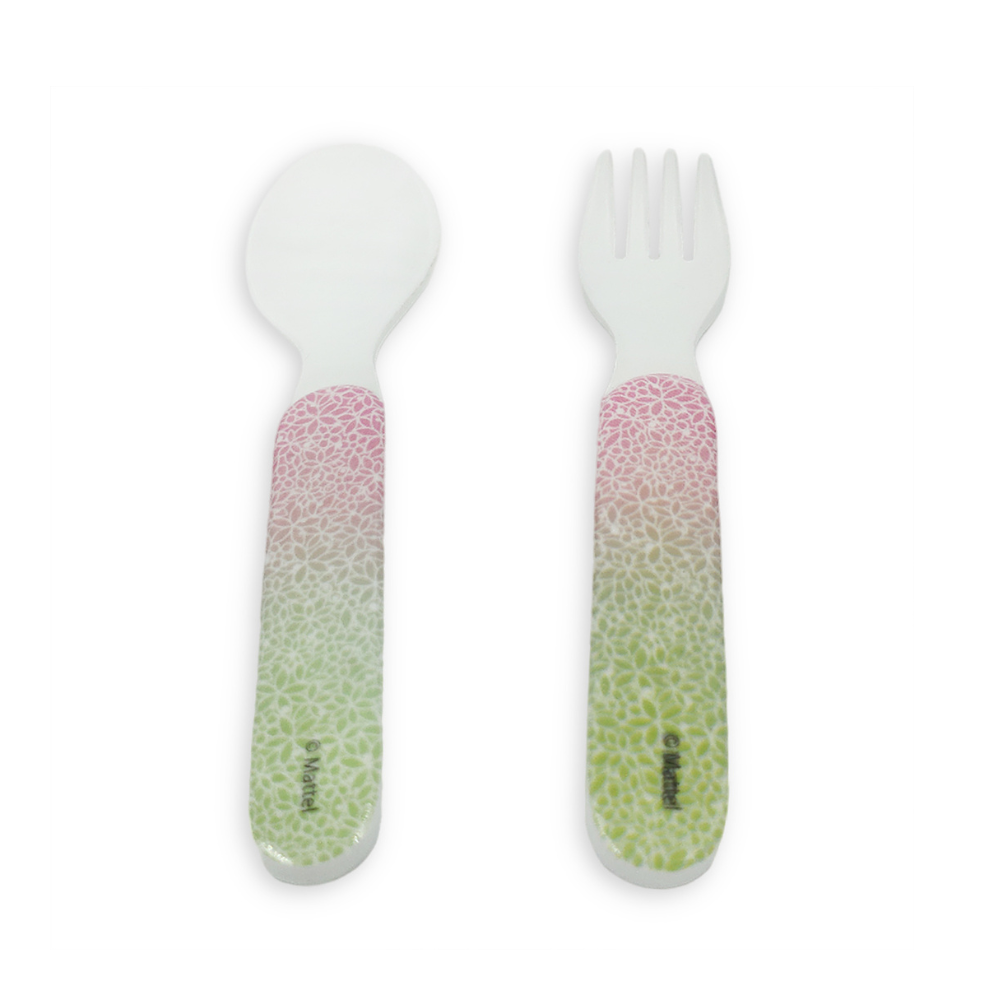 SUPERWARE | Pure Melamine | Kid Set - BARBIE BUTTERFLY | Set Of 5 Pcs.| Stain Free, Glazed Finish
