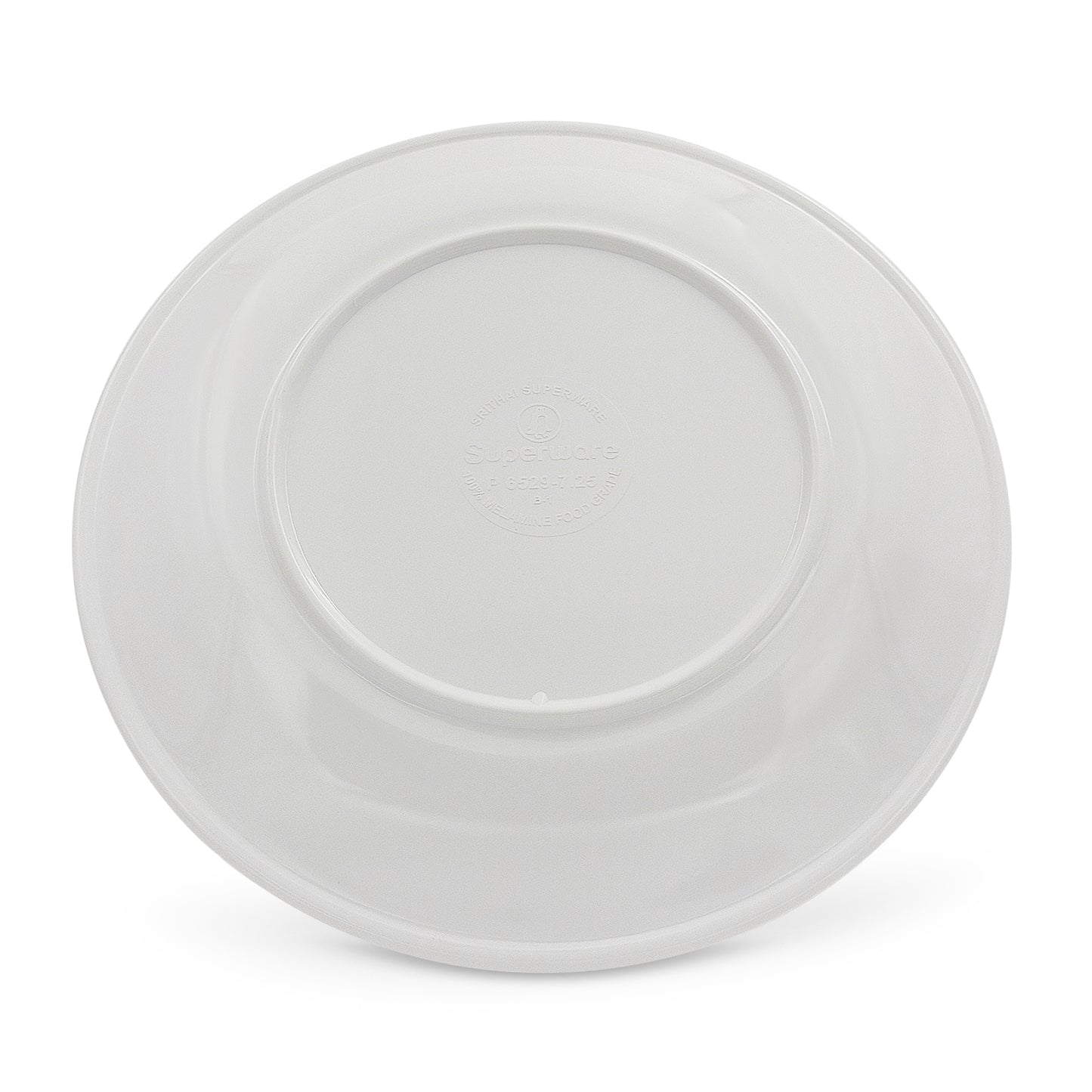 SUPERWARE | Pure Melamine | Dinner Plate Set – Colour Bubbles (10.75”) | 6 Nos. | Stain Free, Glazed Finish