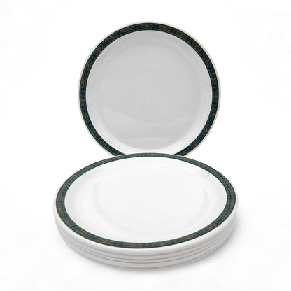 SUPERWARE | Pure Melamine | Small Plate Set - Atlantic (7.5") | 6 Nos. | Stain Free, Glazed Finish
