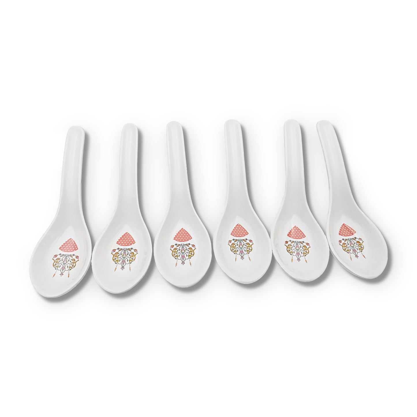 SUPERWARE | Pure Melamine | Dinner Set - Gardenia Aura | Set Of 38 Pcs. | Stain Free, Glazed Finish