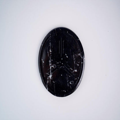 SUPERWARE | Pure Melamine | Coasters - Black Marble | Set Of 8 Pcs | Stain Free, Glazed Finish