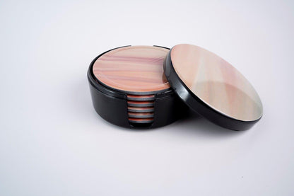 SUPERWARE | Pure Melamine | Coasters - Cloth | Set Of 8 Pcs | Stain Free, Glazed Finish