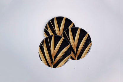 SUPERWARE | Pure Melamine | Coasters - Fern | Set Of 8 Pcs | Stain Free, Glazed Finish