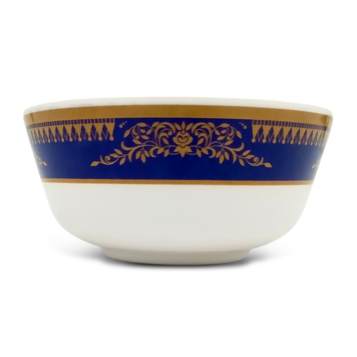 SUPERWARE | Pure Melamine | Katori Set - Blue Crown (3.5") | 6 Nos. | Stain Free, Glazed Finish