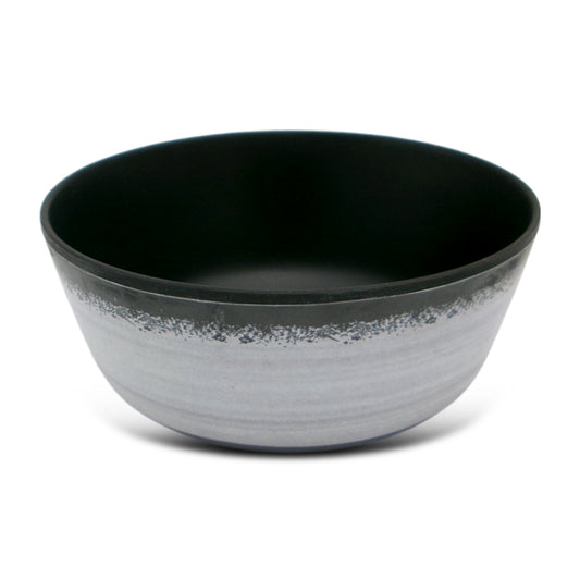 SUPERWARE | Pure Melamine | Katori Set - Circular Black-Matte (3.5") | 6 Nos. | Stain Free, Glazed Finish