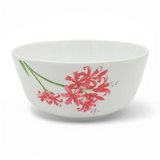 SUPERWARE | Pure Melamine | Soup Bowl Set - Orchid Blossom (4.5") | 6 Nos.| Stain Free, Glazed Finish