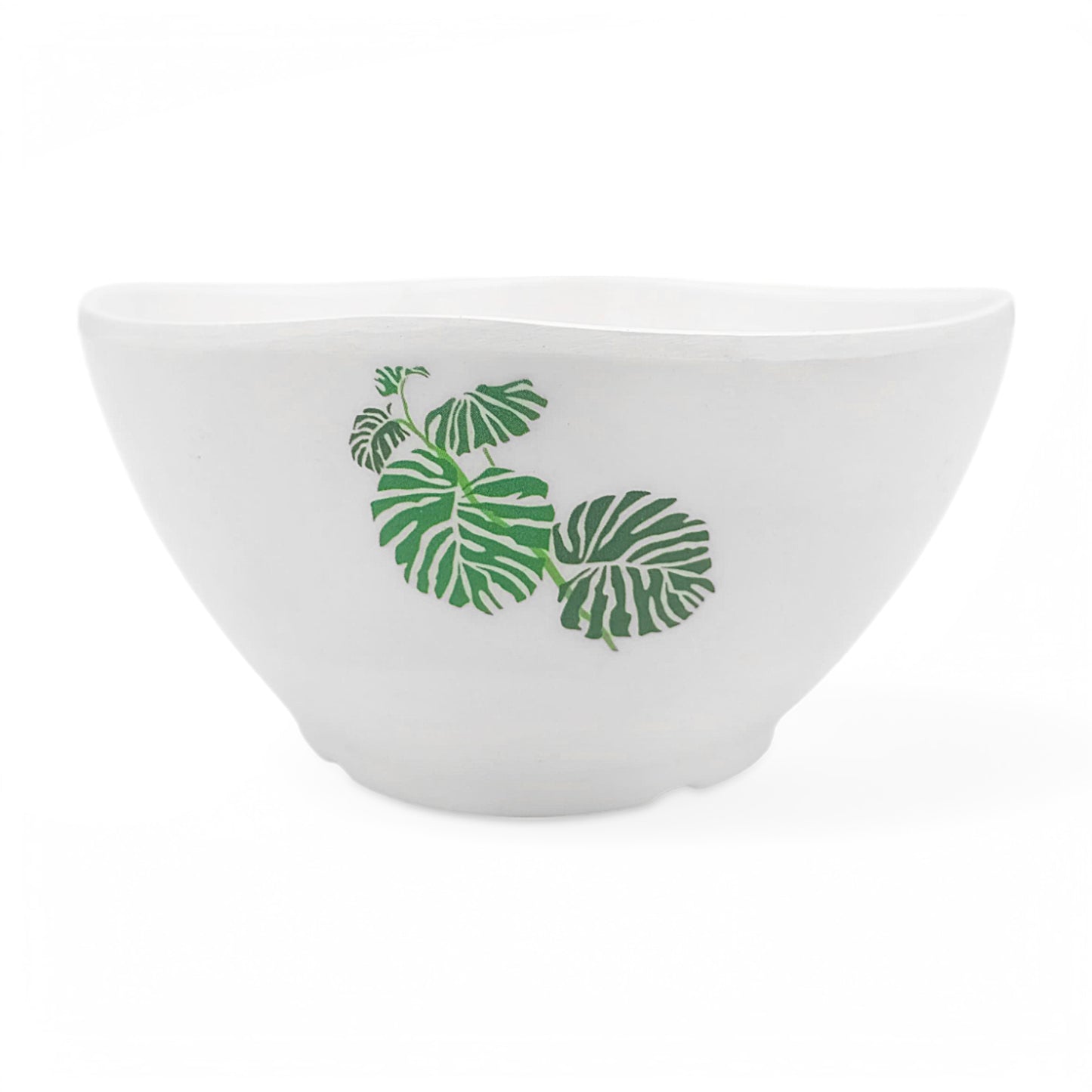 SUPERWARE | Pure Melamine | Bowl Set - Swiss Leave 4" | 6 Nos. | Stain Free, Glazed Finish
