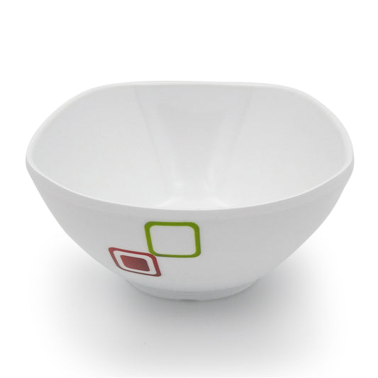 SUPERWARE | Pure Melamine | Katori Set - Candy Blocks (3.75") | 6 Nos.| Stain Free, Glazed Finish