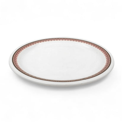 SUPERWARE | Pure Melamine | Small Plate Set - Classic 2 (7.5") | 6 Nos. | Stain Free, Glazed Finish