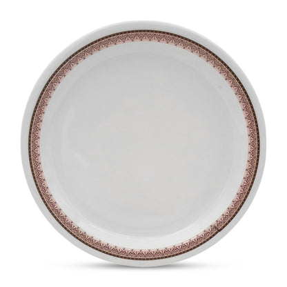 SUPERWARE | Pure Melamine | Small Plate Set - Classic 2 (7.5") | 6 Nos. | Stain Free, Glazed Finish