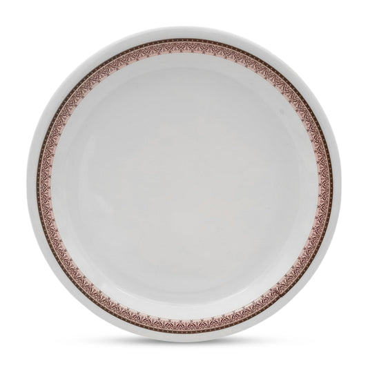 SUPERWARE | Pure Melamine | Small Plate Set - Classic 2 (7.5") | 6 Nos. | Stain Free, Glazed Finish