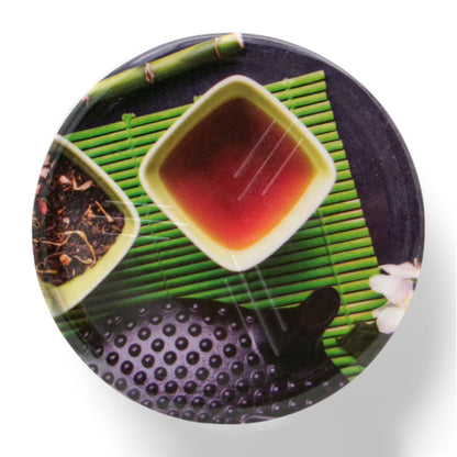 SUPERWARE | Pure Melamine | Coasters- Tea Cup | Set Of 8 Pcs | Stain Free, Glazed Finish