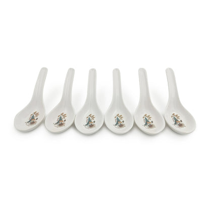 SUPERWARE | Pure Melamine | Dinner Set - GARDENIA DARIKA | Set Of 38 Pcs. | Stain Free, Glazed Finish