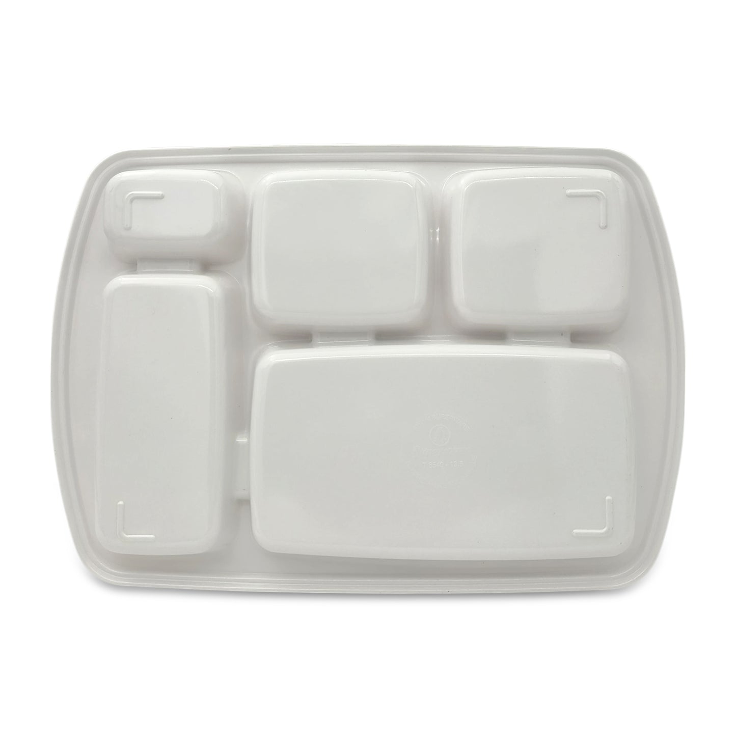 SUPERWARE | Pure Melamine | Kid Set - Section Tray - Duck Art (13.5") | 1 No. | Stain Free, Glazed Finish