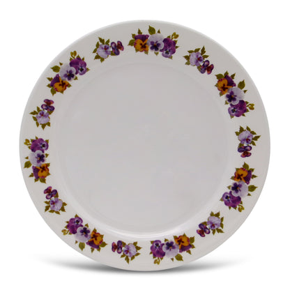 EKTRA | Premium Melamine | Dinner Set – Crown (Set of 12 Pcs.) | Durable, Fade Proof