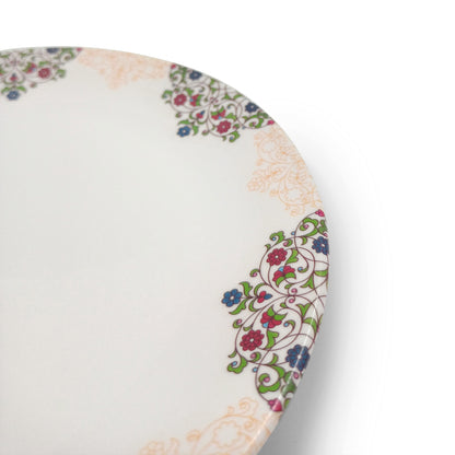 SUPERWARE | Pure Melamine | Dinner Plate Set – Ethnic Art (10.75”) | 6 Nos. | Stain Free, Glazed Finish
