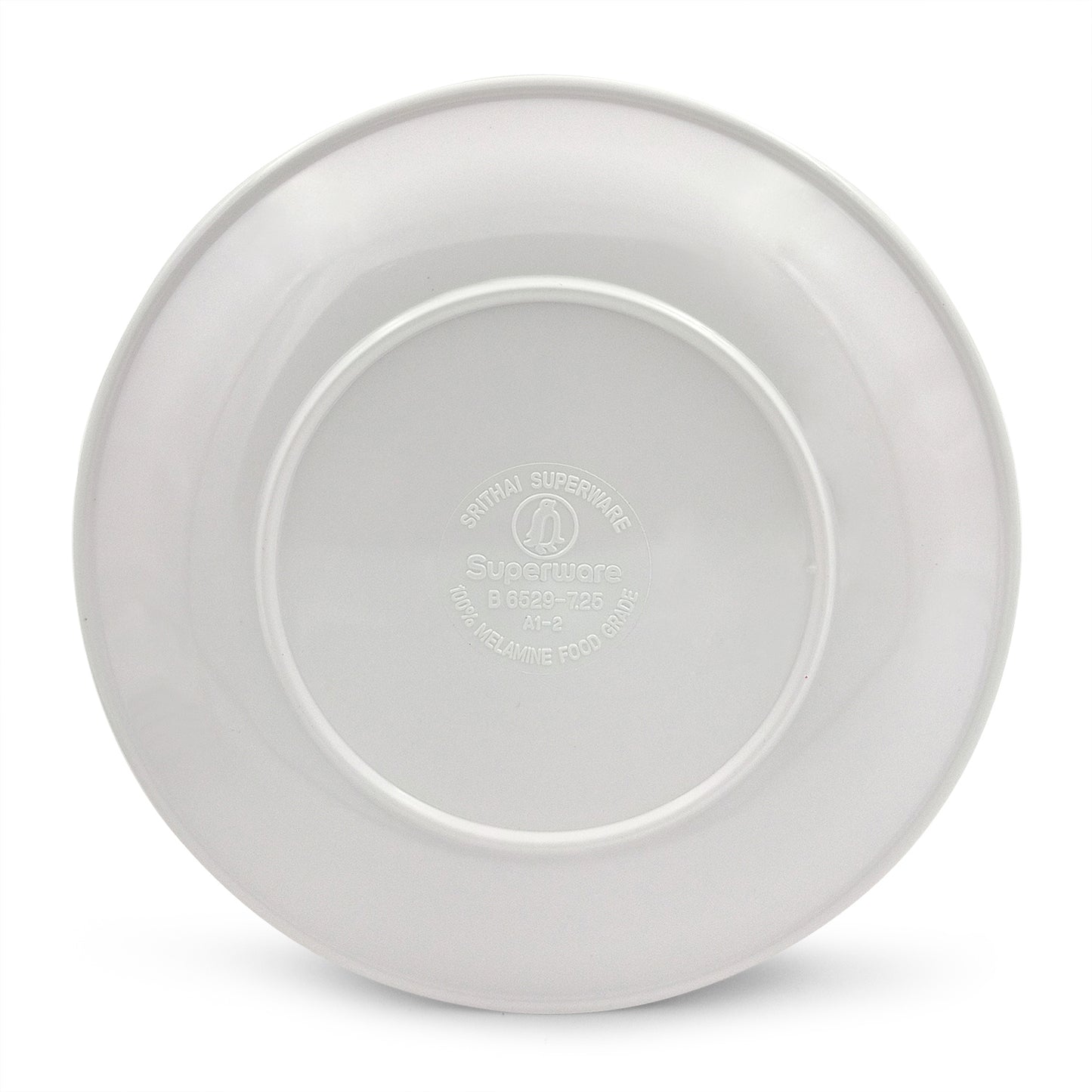 SUPERWARE | Pure Melamine | Dinner Plate Set – Ethnic Art (10.75”) | 6 Nos. | Stain Free, Glazed Finish