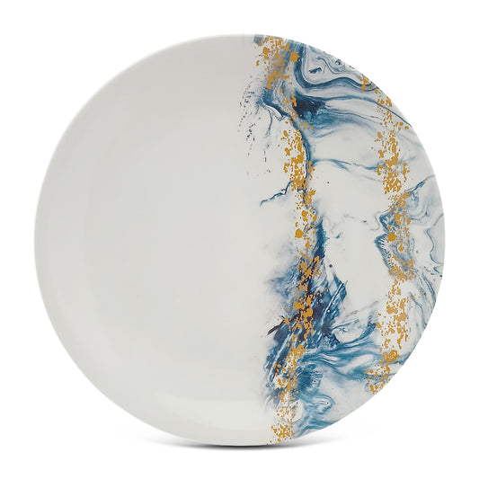 SUPERWARE | Pure Melamine | Buffet Plate Set – Evoque (12.5”) | 6 Nos.  | Stain Free, Glazed Finish