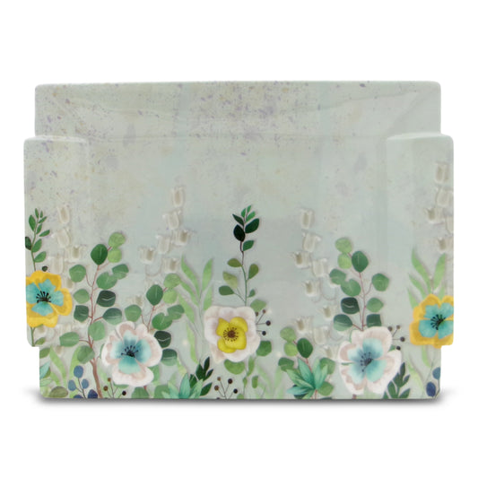 SUPERWARE | Pure Melamine | Fusion Tray - Spring | Set Of 2 Pcs.| Stain Free, Glazed Finish