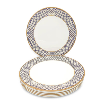 SUPERWARE | Pure Melamine | Buffet Plate Set – Gorgeous (12.5”) | 6 Nos. | Stain Free, Glazed Finish