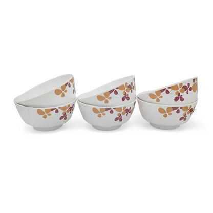 SUPERWARE | Pure Melamine | Katori Set - Hana (3.5") | 6 Nos. | Stain Free, Glazed Finish