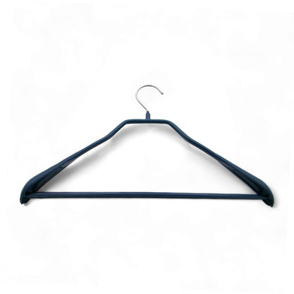 MAWA | Made in Germany | Metal Hanger Set | Coat Hanger | Bodyform 42/LS | Non-Slip Coating | 360° Rotatable Swivel Hook | Widened Shoulder Support | 5 Pieces